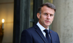 Le Président français Macron