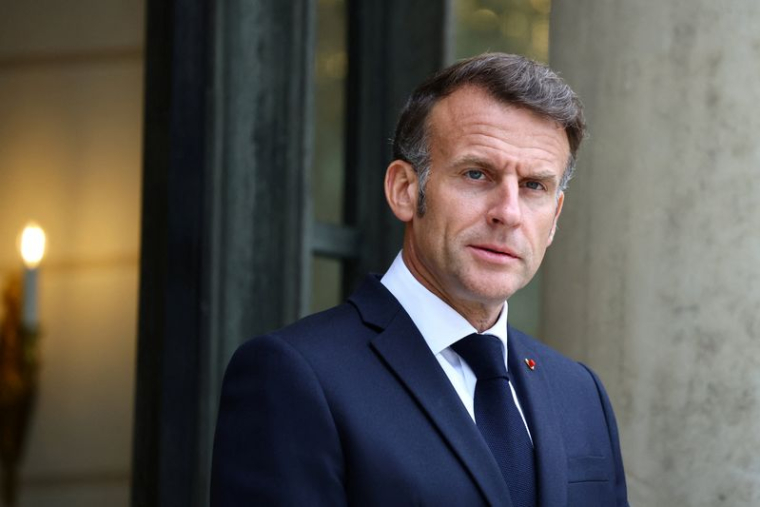 Le Président français Macron