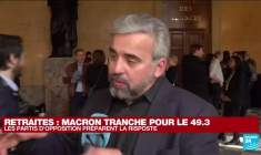 Retraites : "choisir le 49.3 est une défaite pour le gouvernement" selon Alexis Corbière, député LFI-NUPES