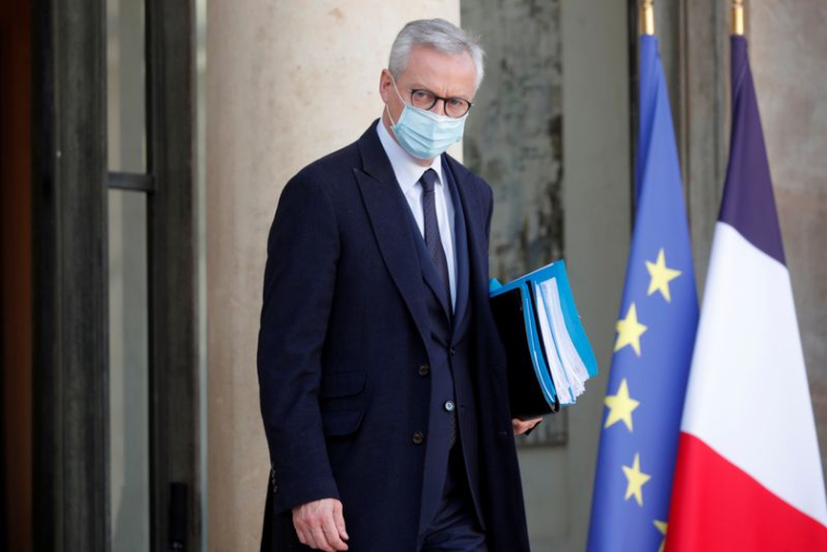FACE À LA CRISE, LA FRANCE PASSE D'UN "SOUTIEN UNIVERSEL" À UN "SOUTIEN CIBLÉ", DIT LE MAIRE