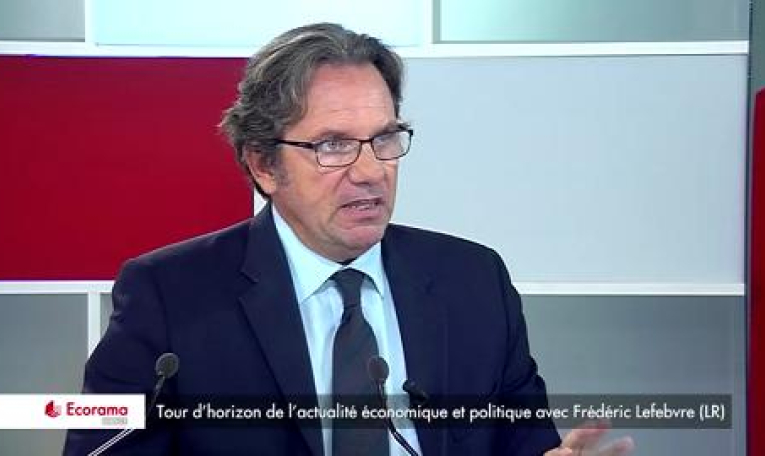 "La classe politique est dans un bocal", selon Frédéric Lefebvre (LR) (VIDEO)