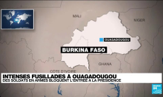 Burkina Faso : tirs entendus dans le quartier de la présidence à Ouagadougou