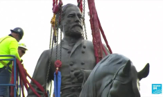 Statue déboulonnée aux États-Unis : le plus grand monument confédéré restant démonté