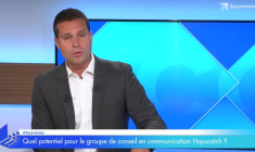 "La Bourse ne nous donne pas toute la valeur que l'on mérite ! ", selon Frédéric Bedin (Hopscotch groupe)