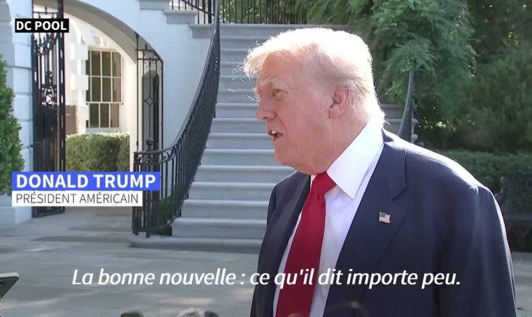 Etat de Palestine: Trump minimise les déclarations de Macron