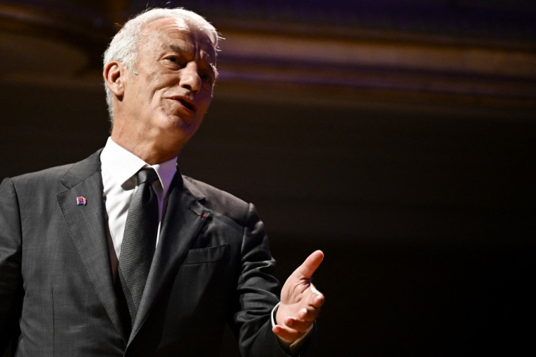 Patrick Martin à Paris, le 20 juin 2024. ( AFP / JULIEN DE ROSA )