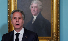 Le secrétaire d'État américain Antony Blinken à Washington, aux États-Unis