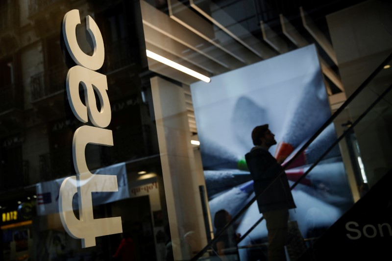 FNAC DARTY: LE CA RECULE DE 3,2% AU 1ER TRIMESTRE SUR UNE COMPARAISON ÉLEVÉE