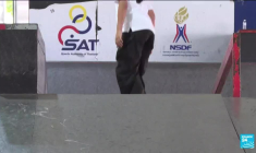JO-2024 : Vareeraya Sukasem, espoir thaïlandais du skate à 12 ans