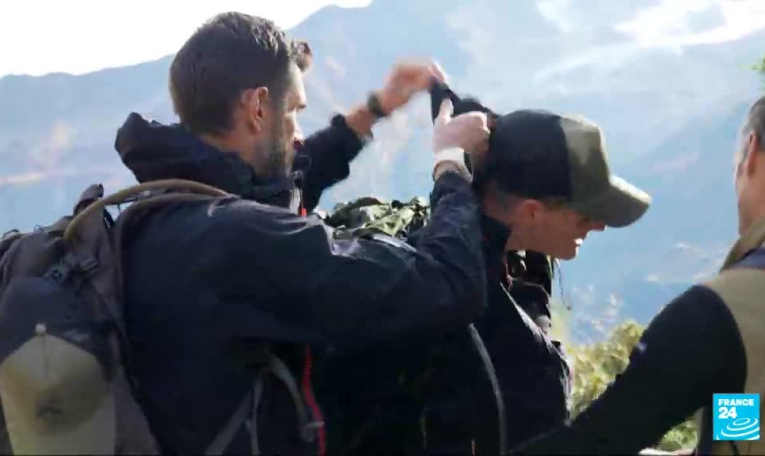 La vie après l'opération Barkhane : des soldats blessés au Mali font le tour du Mont-Blanc