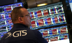 Un opérateur à la Bourse de New York, le 14 janvier 2026 ( AFP / TIMOTHY A. CLARY )
