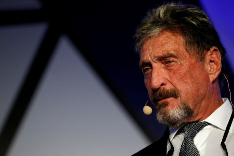 JOHN MCAFEE RETROUVÉ PENDU DANS SA CELLULE DE PRISON EN ESPAGNE