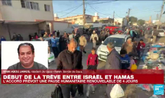 Début de la trêve entre Israël et le Hamas : "On est contents que cette boucherie s'arrête" durant 4 jours, témoigne un habitant de Gaza