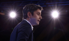 Le Premier ministre français Gabriel Attal