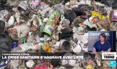 La crise sanitaire, l'autre danger pour les Gazaouis