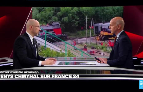 "Nous sommes prêts depuis longtemps" à un cessez-le-feu", dit le Premier ministre ukrainien