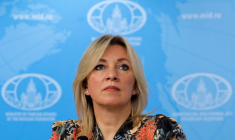 Photo de la porte-parole du ministère russe des Affaires étrangères, Maria Zakharova