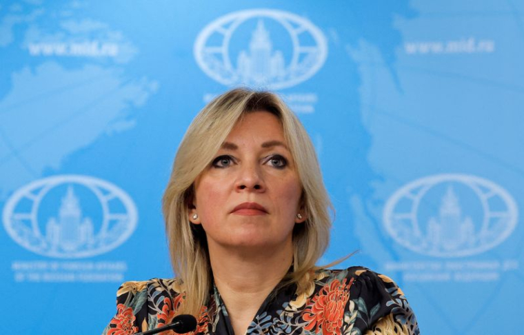 Photo de la porte-parole du ministère russe des Affaires étrangères, Maria Zakharova