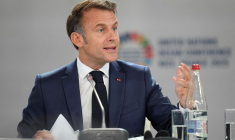 Le président français Emmanuel Macron