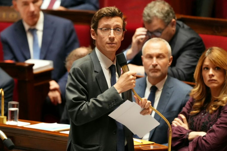 Edouard Geffray à l'Assemblée nationale, le mardi 6 octobre  ( AFP / Dimitar DILKOFF )