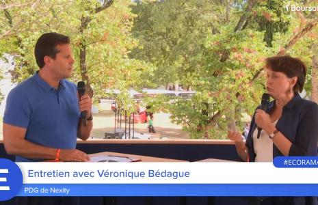 Véronique Bédague (PDG de Nexity) : "Je ne comprends pas pourquoi l'Etat prélève davantage sur l'achat d'un appartement que sur une obligation publique !"