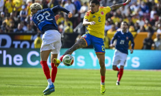 Football : Amical international masculin - France - Colombie