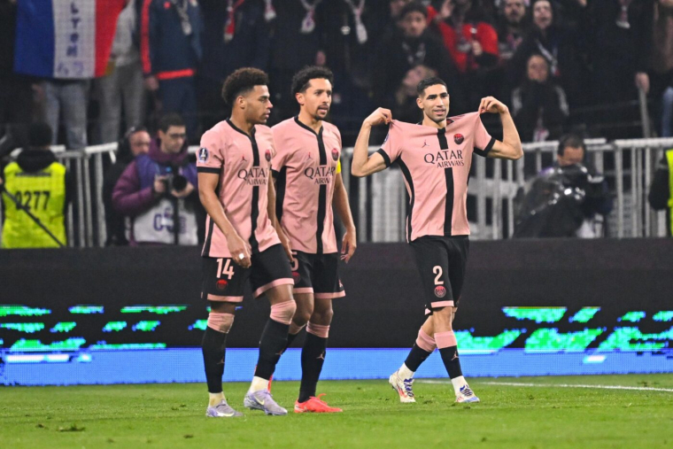 Achraf Hakimi explique sa célébration contre l'OL