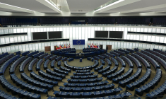 L'hémicycle européen à Strasbourg. (crédit : Gzen92)