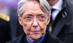 La Première ministre Élisabeth Borne juge la grève des médecins généralistes "pas responsable".  ( AFP / CHARLY TRIBALLEAU )