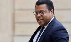 Thierry Déau, PDG de Meridiam, à Paris, en mai 2023 ( AFP / LUDOVIC MARIN )