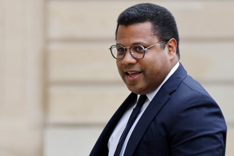 Thierry Déau, PDG de Meridiam, à Paris, en mai 2023 ( AFP / LUDOVIC MARIN )