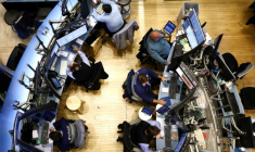Des opérateurs à la Bourse de New York, le 28 septembre 2026 ( AFP / CHARLY TRIBALLEAU )