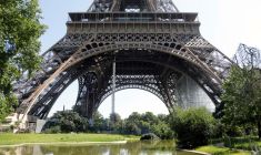 Vue de la Tour Eiffel à Paris