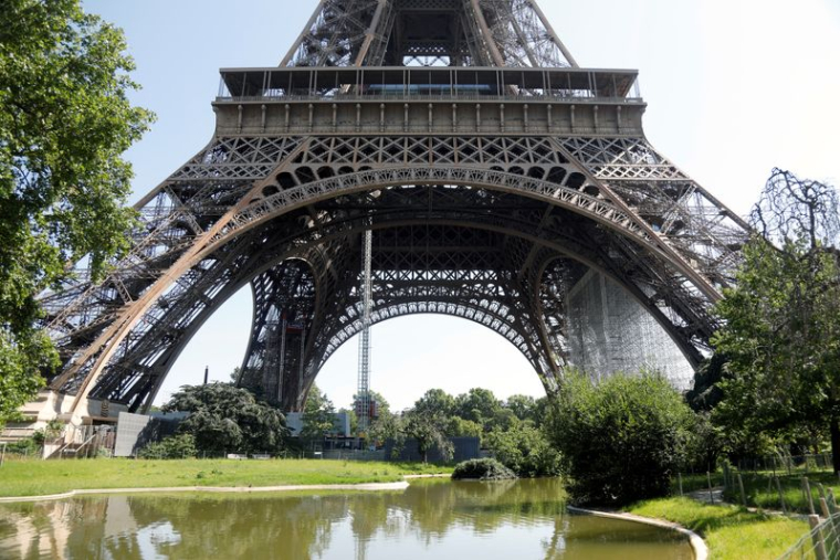 Vue de la Tour Eiffel à Paris