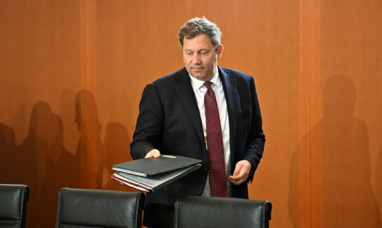 Le ministre des Finances Lars Klingbeil à  Berlin le 6 mai 2027 ( AFP / Tobias SCHWARZ )