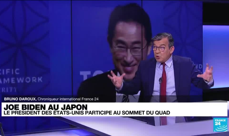 A Tokyo, Joe Biden hausse le ton envers Pékin et annonce le retour des Etats-Unis dans la région