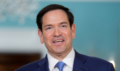 Le secrétaire d'État américain Marco Rubio à Washington, D.C.