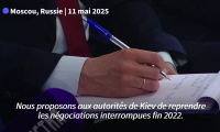 Poutine propose des négociations directes avec l'Ukraine à Istanbul le 15 mai