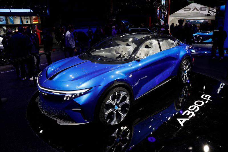 Le concept-car électrique crossover Alpine A390 Beta