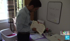 Shafi et Sofiea, un couple de journalistes afghans exilé en France