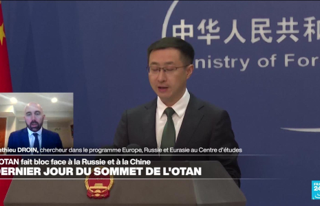 "le concept strategique" de l'OTAN : la Chine est evoquee comme presentant des defis sytemiques