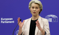 Le Parlement européen vote sur l'approbation de la nouvelle Commission européenne, à Strasbourg