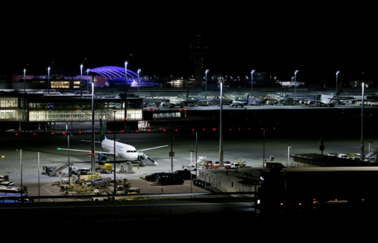 L'aéroport international de Munich, après que des rapports d'observations de drones ont de nouveau forcé l'aéroport à fermer, le 4 octobre 2025 dans le sud de l'Allemagne ( AFP / Michaela STACHE )