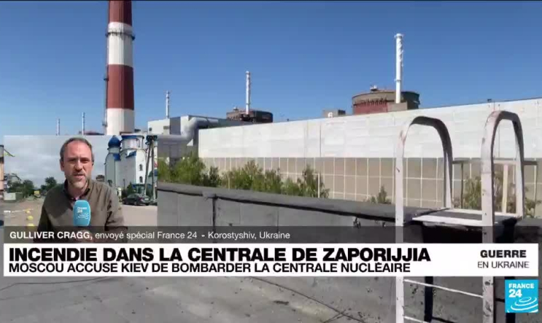 Ukraine : Inquiétudes autour de la centrale nucléaire de Zaporijjia