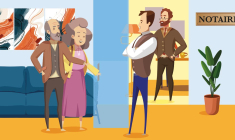 La renonciation ne peut pas être partielle contrairement à une donation transgénérationnelle. (© Gilles Tronel)