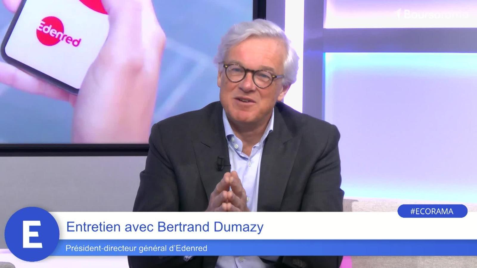 Bertrand Dumazy (PDG d'Edenred) : "Je dis aux investisseurs de rester patients, le cours finira par rebondir"