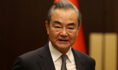 Photo d'archives du ministre chinois des Affaires étrangères Wang Yi à Ankara, en Turquie