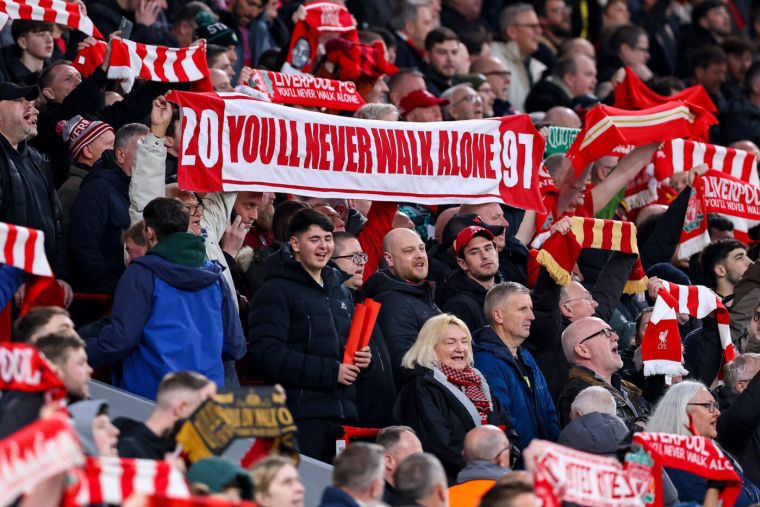 L'hommage d'Anfield aux victimes d'Hillsborough