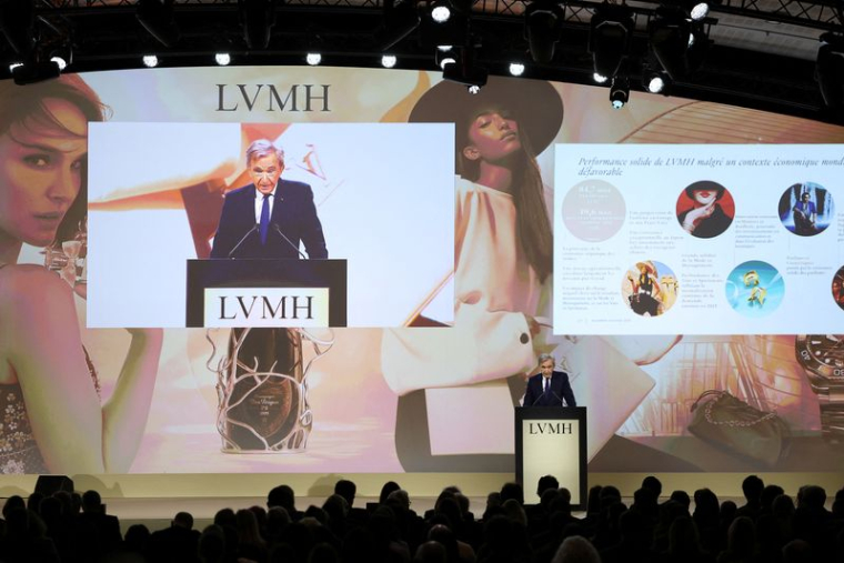 Le géant du luxe LVMH tient sa réunion annuelle avec ses actionnaires à Paris
