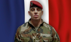 Le sergent-chef Florian Montorio, rattaché au 17e régiment du génie parachutiste de Montauban, dans le sud-ouest de la France, a été tué samedi dans le Sud du Liban, dans une embuscade contre des Casques bleus ( @Armee_Gouv (X account of France's Defence Ministry) / Handout )